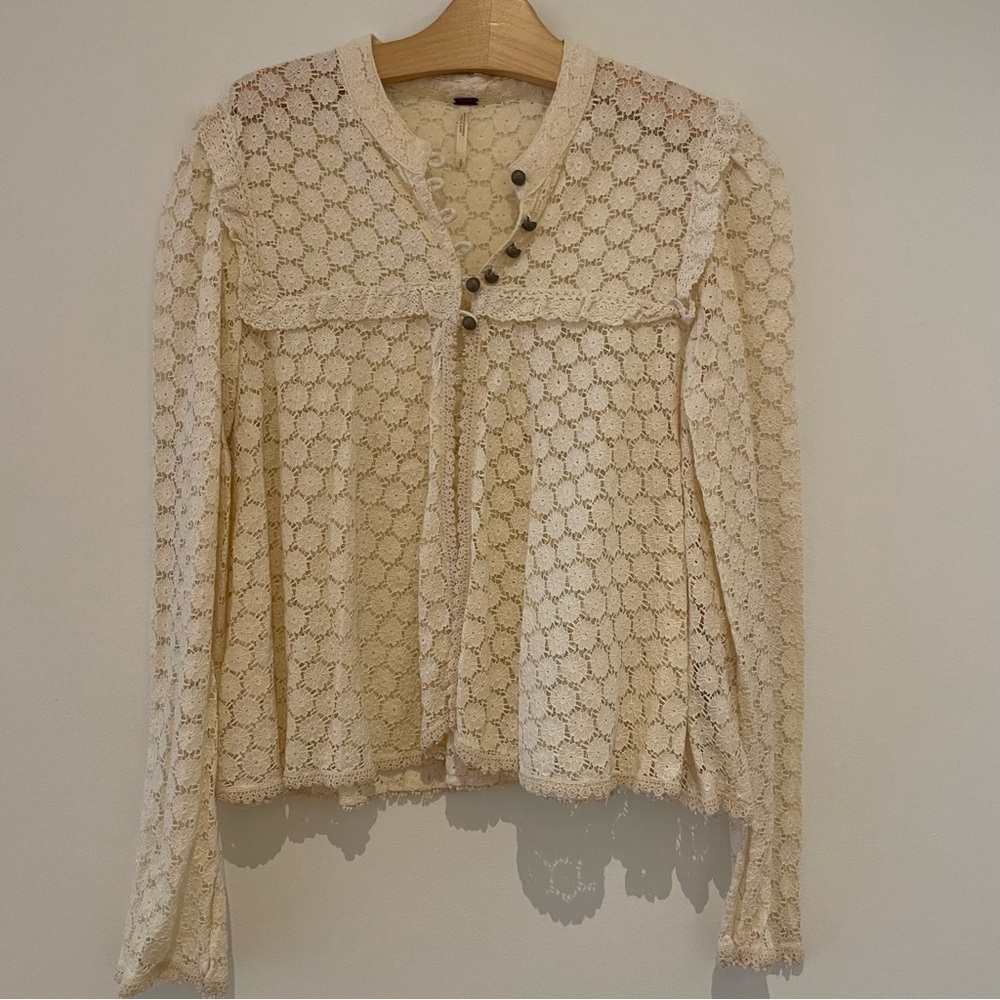 Free people lace top